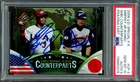 Ken Griffey Jr. & Ichiro Suzuki Auto 2006 Upper Deck Special FX Card #CP-3 PSA