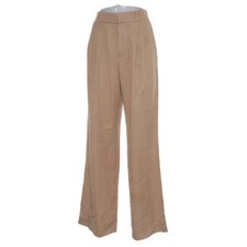 Zara, Hose, Größe: S, Beige, Einfarbig, Damen #q5D
