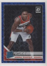 2019 Donruss Optic Rated Rookie Blue Velocity Prizm Admiral Schofield #187 09wc
