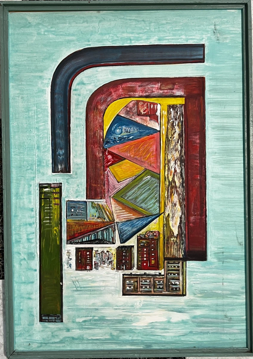 Siegfried Fertl , 1938–2008, Austria–Germany, original painting from 1993
