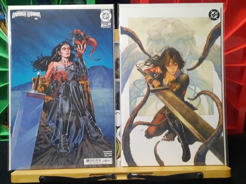 Absolute Wonder Woman Ratio Set Of #5 Cover E 1:50 Homare Variant & 1:25 Ward V - Picture 15 of 24