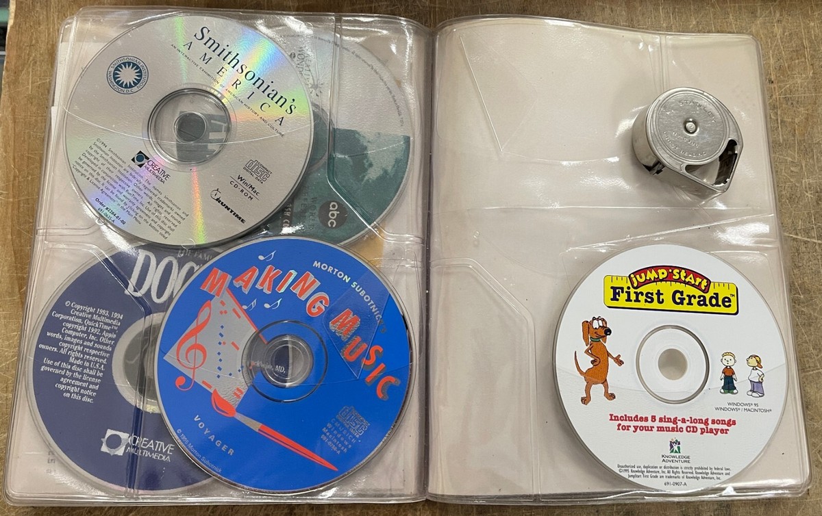 VINTAGE Apple Macintosh Performa 6290CD CD-ROM discs P/N: 600-3755