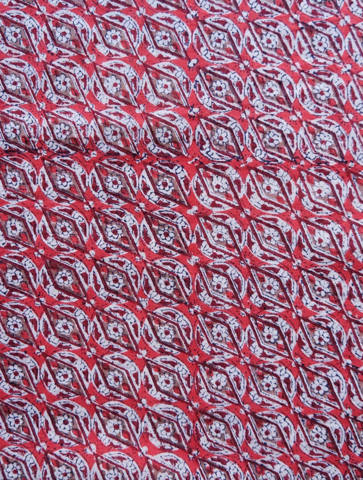 Bata kimono Anokhi - óxido - hasta la rodilla - 100% algodón - talla única Foto 4 de 4