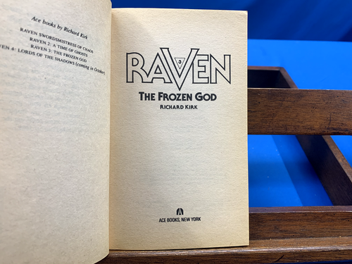 Raven #3: The Frozen God- Richard Kirk, 1987 - Foto 4 di 5