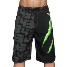 Monster Style Surf Beach Swimming Board Shorts Boardshorts Size 30 - 38 New
