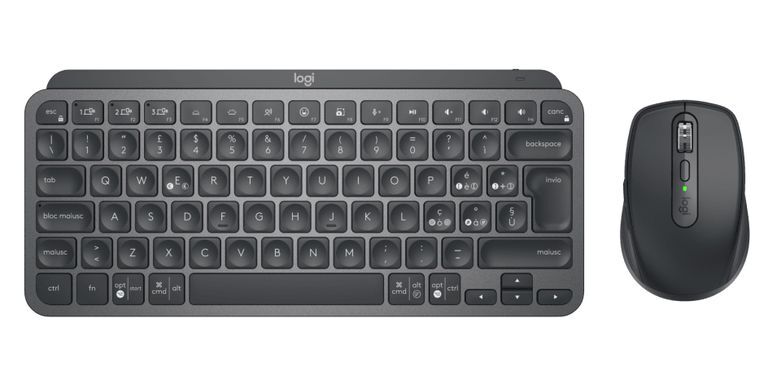 Logitech MX Keys Mini Combo for Business tastiera Mouse incluso RF senza fili +