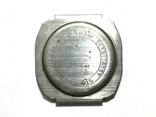 Bottom bezel cover casio 415 a151 original watch stainless steel back | eBay