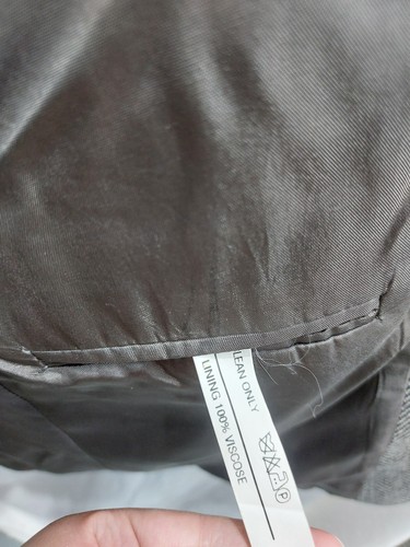 Pure Cashmere 'Lyndon' by Bladen Jacket, Black/White Herringbone- 44L - Picture 16 of 20