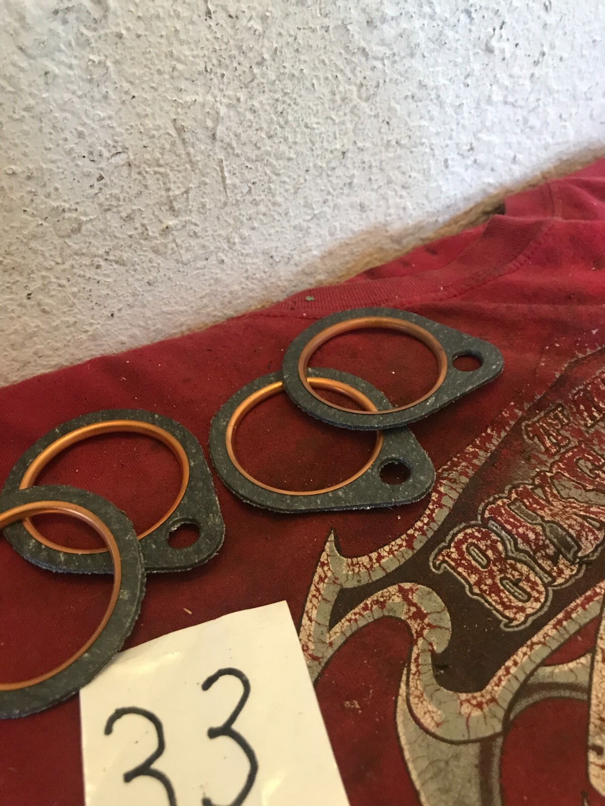 harley antique shovelhead exhaust pipe header gaskets eBay