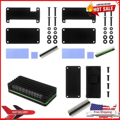 DIY Aluminum Alloy Shell Kit for Raspberry Pi Zero / Pi Zero 2W Protective Case