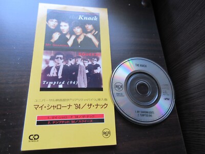Knack My Sharona Squeeze Tempted '94 Japan Mini CD Single BVDP-105 Reality Bites