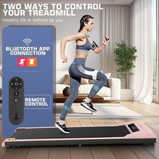 Under Desk Treadmills for Home Jogging Walking Pad with Smart App Remote Control
