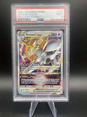 2022 Pokemon Brilliant Stars Arceus VSTAR 123/172 PSA 9 Mint | eBay