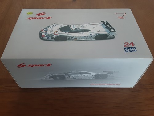Porsche 911 GT1 Model Car, 1:18 Scale, Le Mans Winner 1998, No 26, Spark Model - Picture 2 of 8
