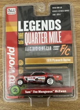 Auto World  AW Tom The Mongoose McEwen 1970 Plymouth Duster slot car sealed