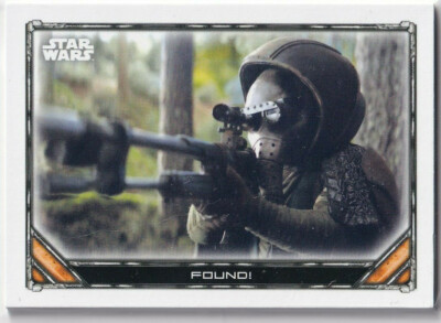 Topps Star Wars The Mandalorian Trading Cards Karte Nr. 39 Found!