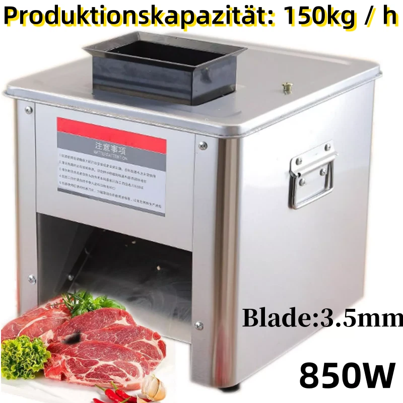 Kommerzielle Fleischschneider Elektrisch Fleischschneidemaschine 3,5mm Restauran