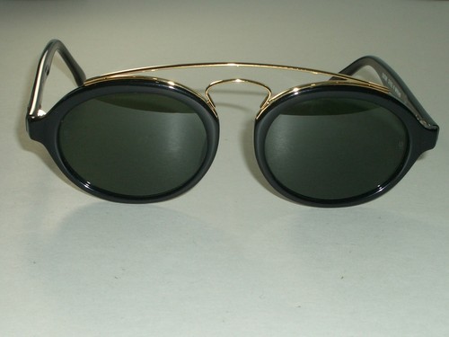 VINTAGE B\u0026L RAY BAN W0940 SHINY BLACK 