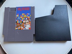 Dr Mario NES with manual