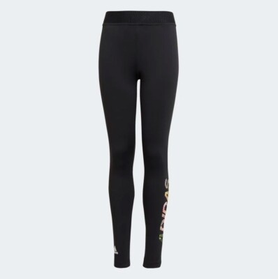 Adidas Mädchen Leggings schwarz UP2MV Aeroready UVP 40£