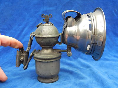 Lampe à Carbure Vintage HERM RIEMANN'S - Lampe De Mineur/spéléo (occasion)