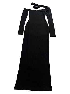 BAYSE Brand Jessa Midi Dress in Black