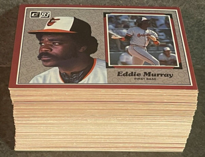 LOT OF 162 1983 DONRUSS ACTION ALL-STAR CARDS INCLUDING RIPKEN, BRETT,  AND RYAN