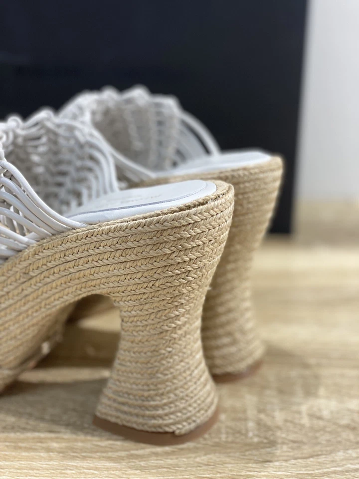 Paloma BARCELO’ Sandalo Donna Salma Pelle White Luxury Shoes 38 - Immagine 3 di 4