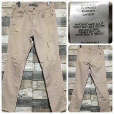 Joes Jeans Slim Straight Chino Pants Men’s 30x29.5 Tan Beige Stretch (Read Desc)