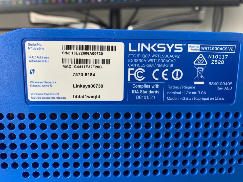 Linksys wrt1900acs Dual-Band Wi-Fi Router with Ultra Fast 1.6GHz CPU /w OpenWRT - Image 4 of 4