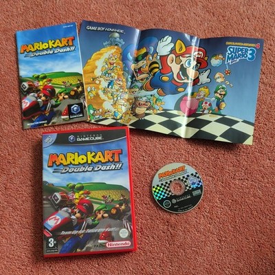 Nintendo Mario Kart: Double Dash (Nintendo GameCube, 2003) komplett mit Poster