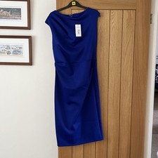 Lipsy Women's Bodycon Dress Size 14 Bnwt super item blue