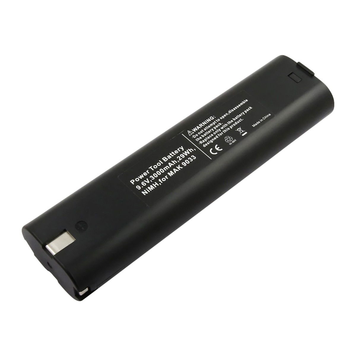 Batterie 9033 pour outil 9.6V résout les pannes de batterie Ni-MH déchargée 3000mAh