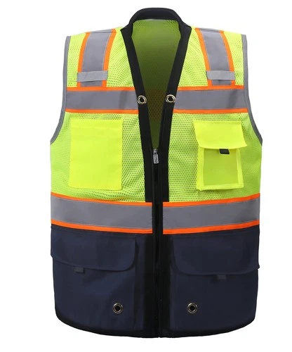 Shine Bright Safety Vest - High Visibility with Reflective Straps and Pockets – - product listing photo