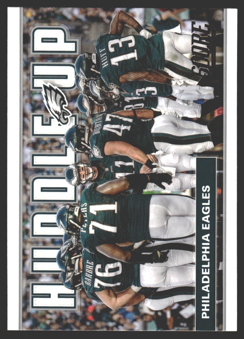 Philadelphia Eagles #3 2017 Score Huddle Up Philadelphia Eagles