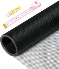 Pet Proof Window Screen Replacement Kit,39" W X 118" L Durable Window Screen Mes