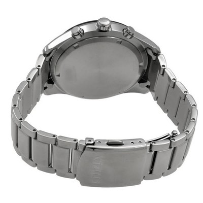 Citizen Eco-Drive Chronograph White Dial Men's Watch CA4674-58A | eBay