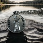 Saint Stephen The First Catholic Martyr Medal  -  Medal on 20" Chain — photo 1