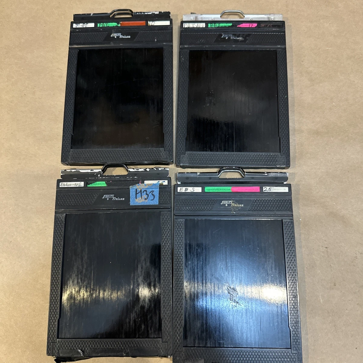 Fidelity 4x5in. Camera Cut Film Holders for sale | eBay