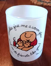 Vintage Ziggy American Greetings Warm Glow Glass Votive Candle Holder 1976 Vintage Ziggy American Greetings Warm Glow Glass Votive Candle Holder 1976