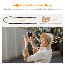K&F Concept Camera Sling Bag Compact Padded Case Lightweight for Mirrorless