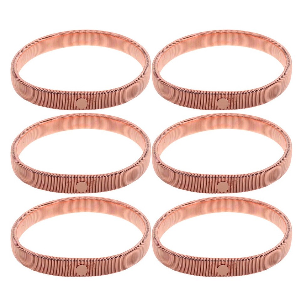 6 Pcs Fashionable Elastic Bracelet Stretchy Arm Bands Cuff Bangle ...