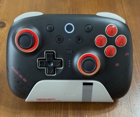 Open Box 8BitDo NES 40th Anniversary Ultimate 2 Bluetooth Controller + Keychain