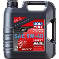 LIQUI MOLY 3601-0668 20076 Street Race Synthetic 4T Engine Oil Street Race