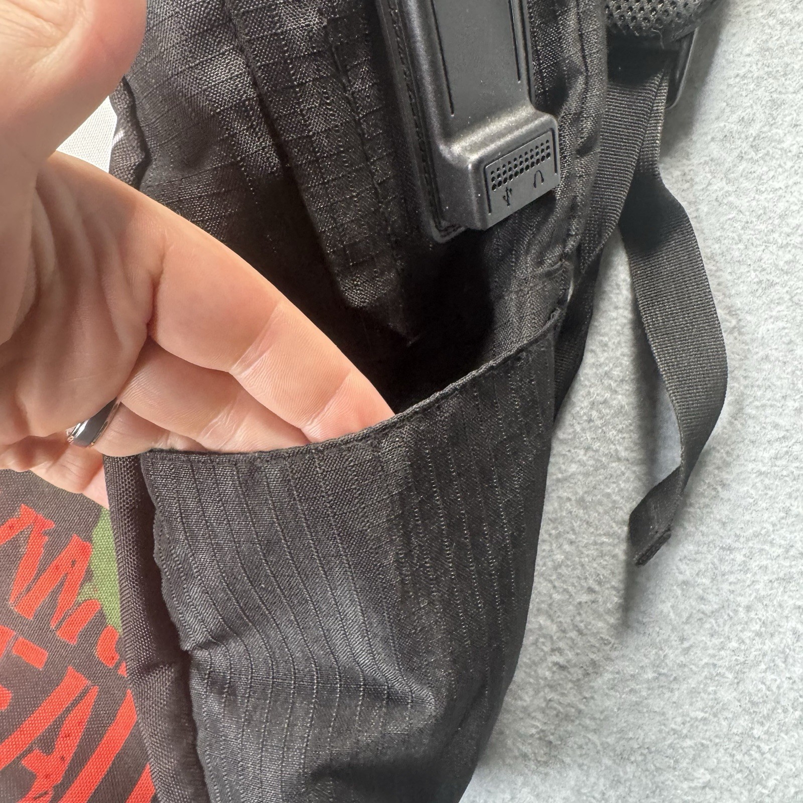 Hollywood Undead Backpack Black Rip Stop EXTEREMLY RARE image 5
