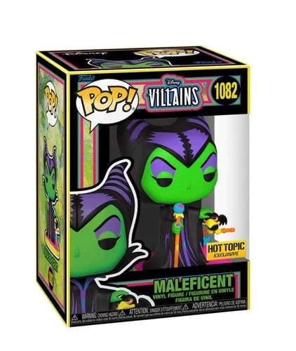 Funko POP! Disney: Villains - Maleficent [Black Light] (Hot Topic) #1082