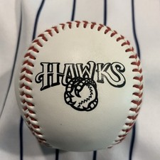 Boise Hawks Black Logo Unknown Signatures Souvenir Baseball Ball