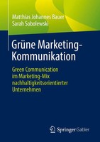 GrüNe Marketing-Kommunikation Matthias Johannes Bauer (U. A.) Taschenbuch Viii