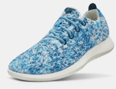 ALLBIRDS WOMENS 7 Wool Dasher Runner Fluff Thrive Teal/Deep Emerald  Sneakers