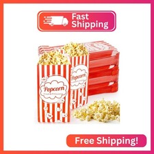 MAQIHAN 500pcs Popcorn Bags 1oz - Small Disposable Paper Bags for Popcorn